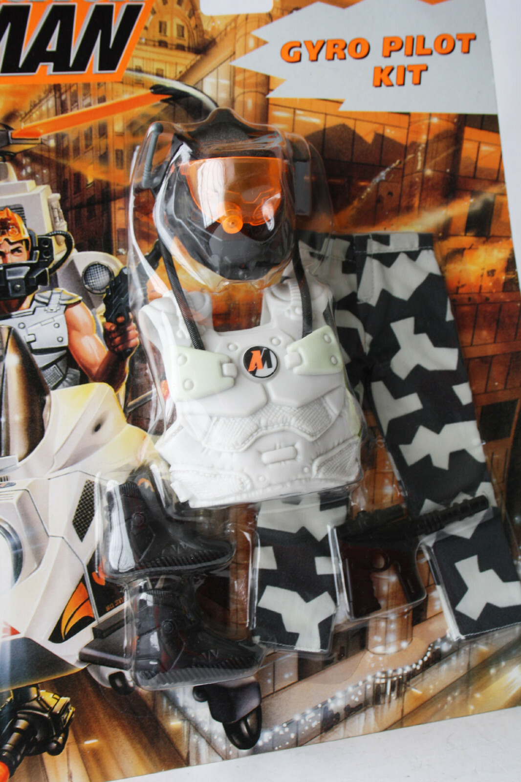 VINTAGE 1997 ACTION MAN GYRO PILOT KIT ACCESSORIES SET HASBRO NEW