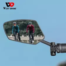 WEST BIKING Bicycle Handlebar Rearview Mirror Anti Glare Bike View Mirror 1pcs