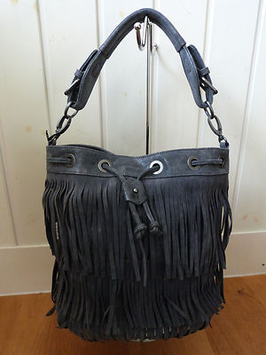 #Fritzi aus Preußen Schultertasche Beuteltasche TILDE VINTAGE JEANS