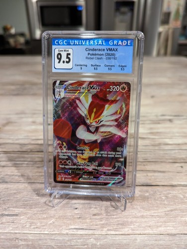 Cinderace VMAX graded CGC 9.5 for sale on eBay