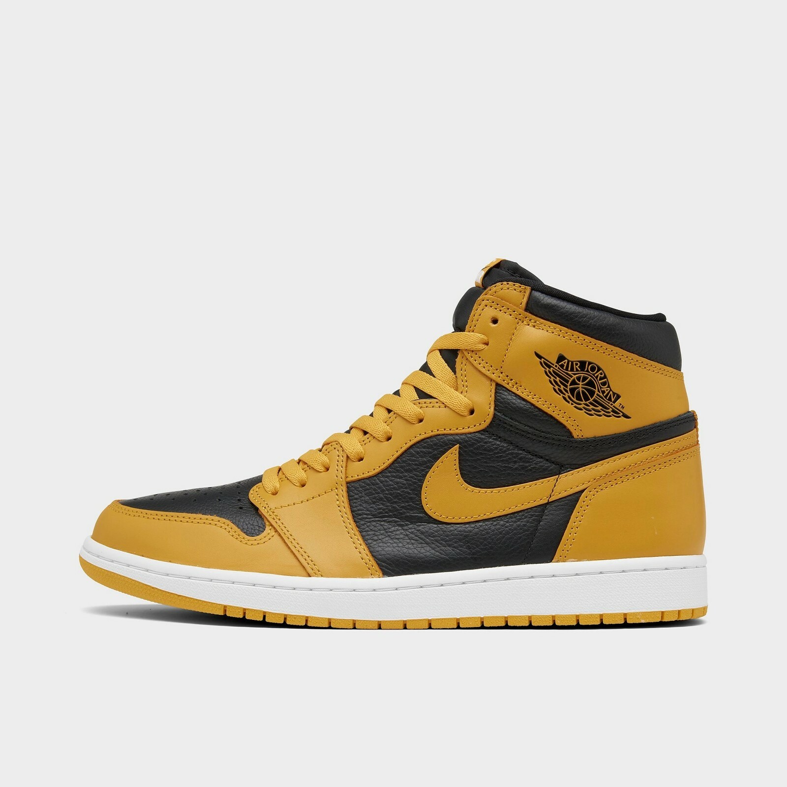 black and yellow air jordan 1 womens