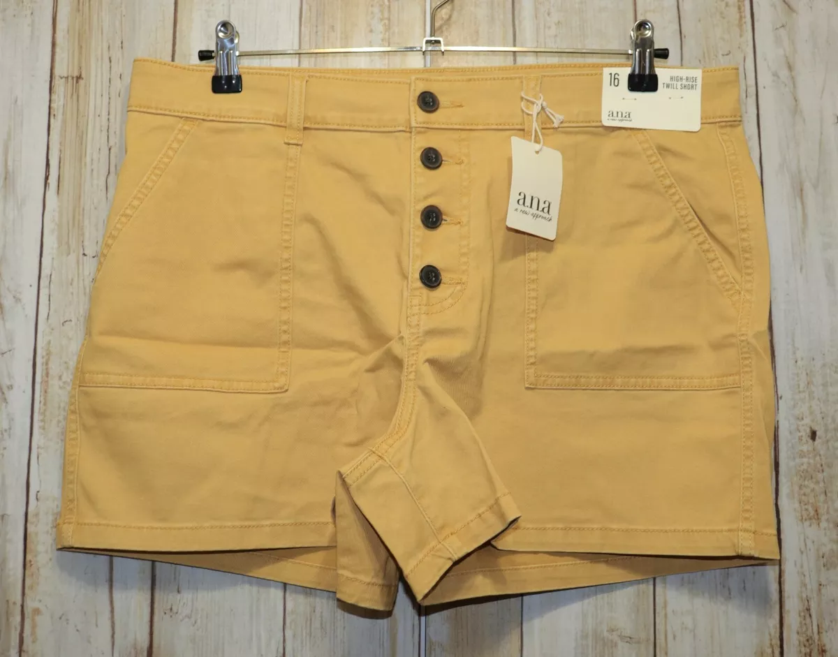 Womens mustard cheap shorts