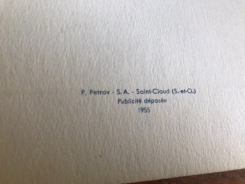Hotel California Paris France Vintage Stationery Advertising Air France Lot 1955 - Picture 5 of 9