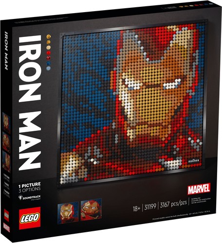 LEGO Art: Marvel Studios Iron Man (31199)
