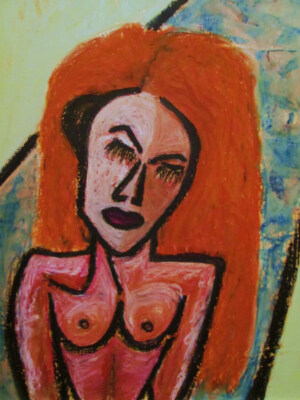 Matt Zedler || ''Redheaded Woman Series, Distress II'' || ONE 2.87MB JPEG IMAGE