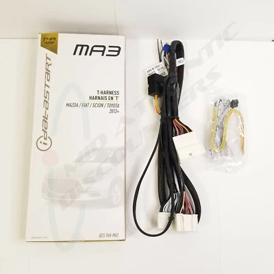 iDatastart ADS-THR-MA3 T-harness fits Select Fiat Mazda Scion and Toyota
