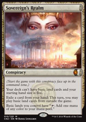 MTG SOVEREIGN's REALM EXC - - CN2 - MAGIC