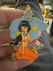 Disney Fantasy Pin Of Sexy Jasmine and Getting Shoulder Rub From The Genie Le100