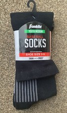 Franklin Youth Medium Baseball Socks Navy Shoe Size 2-5