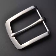 2Pcs Heavy Duty Single Prong Belt Buckle Replacement Pin Buckle Fits 4cm