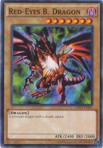 Red-Eyes B. Dragon Yugioh 2010 Legendary Collection BccG 10 Mint