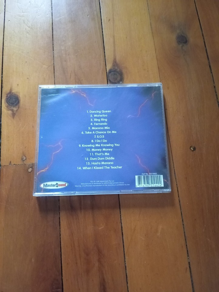 ABBA Karaoke CD 1998 All Lyrics Included Master Sound eBay