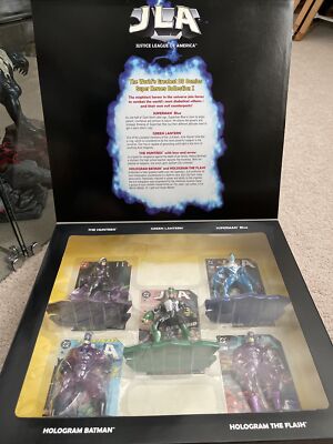 ケナー「JLA/DCコミックス・スーパーヒーローコレクション シリーズ1」BOX JLA Justice League of America Super Hero Collection 1 and 2 From