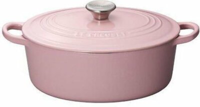 CHIFFON PINK! LE CREUSET 3.5 QT SIGNATURE OVAL DUTCH OVEN MADE in