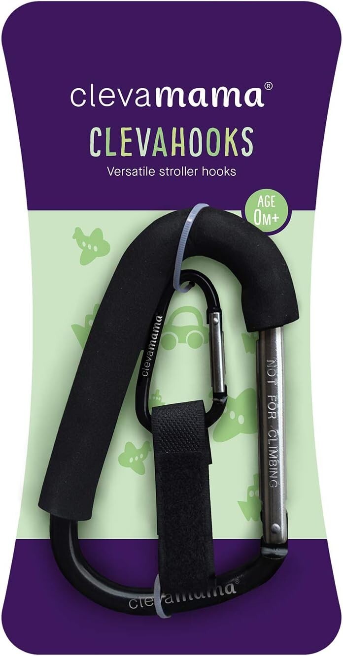 Clevamama Pram/Stroller Hooks Pack
