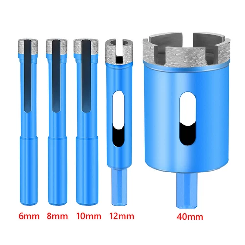 Diamant Lochsäge 6mm - 100mm Diamantbohrer Bohrkrone Marmor Fliese Glas Keramik - Picture 4 of 43