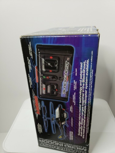 Black ghost Micro Indoor IR Controlled Helicopter Blade Runner Series Rare - Picture 3 of 5