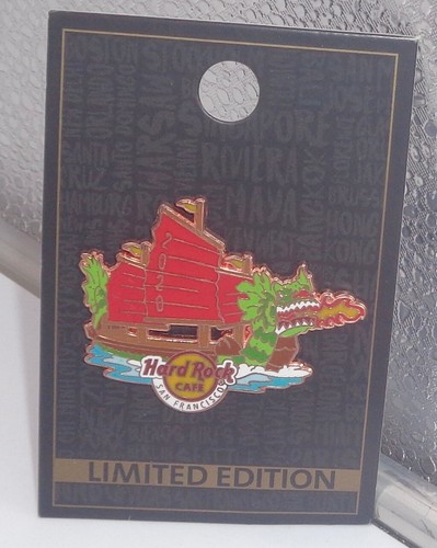 2020 Hard Rock Cafe San Francisco Dragon Boat Pin