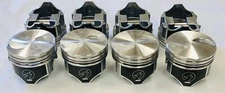 SPEED PRO Hypereutectic Coated Skirt Flat Top Pistons Set/8 for Ford BB 460 STD
