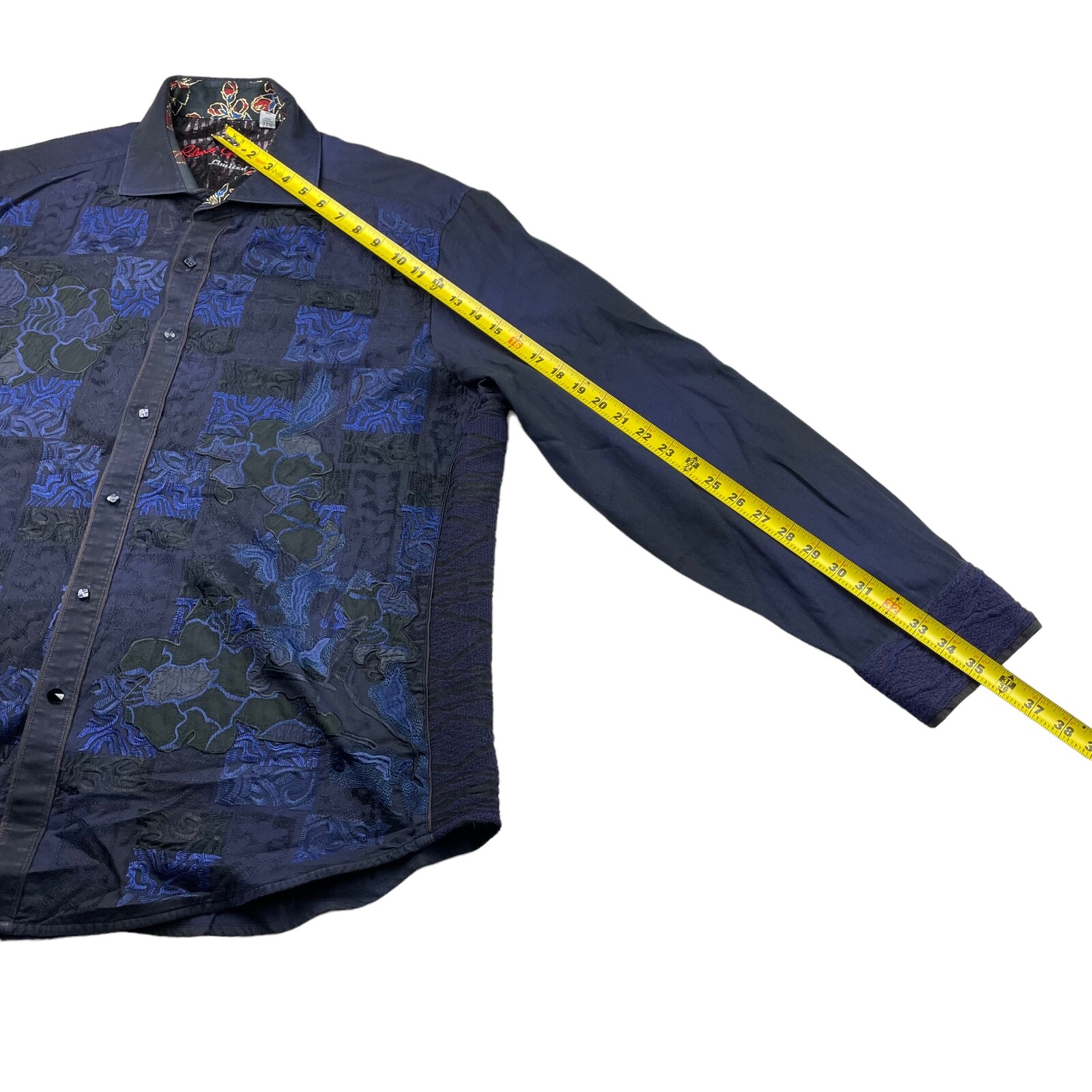 Robert Graham Men's Mylin Long Sleeve Woven Shirt - Lightweight Patterned Button-Up