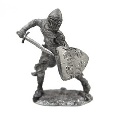 Tin 54mm Knights. Italy. Florence Knight 13th cent 1:32 Scale Miniature