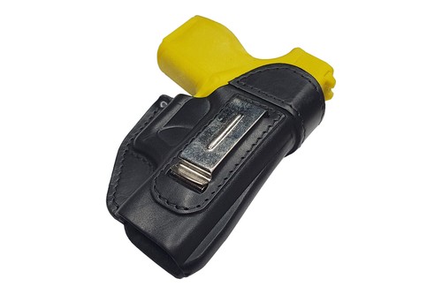 IWB 2 Leather Holster fits Taurus GX4 Beltholster Right-handed black VlaMiTex - Picture 2 of 8