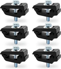 Aluminum Mounting Clamps Tonneau Cover Clamps Truck Topper Clamps for Camper She