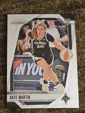 2024 WNBA Prizm Silver 126 Kate Martin Rookie RC Las Vegas Aces