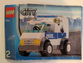 LEGO CITY: Police Headquarters Complete Set & Instructions No Box Retired - 7744