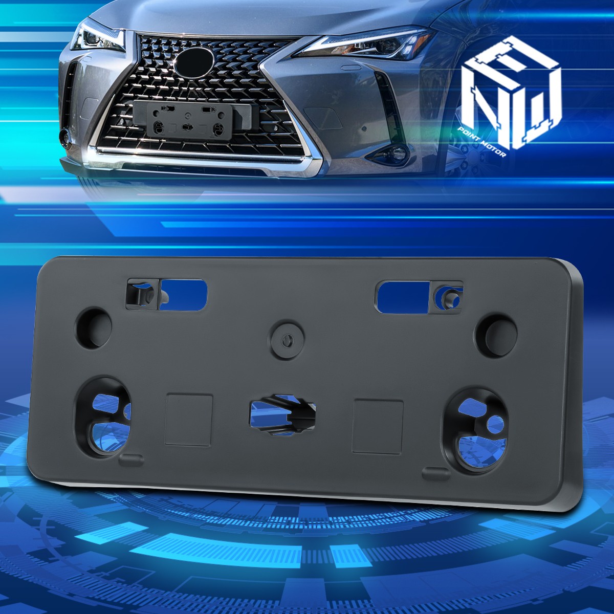 For 2019-2021 Lexus UX200 UX250H w/F Sport Pkg License Plate