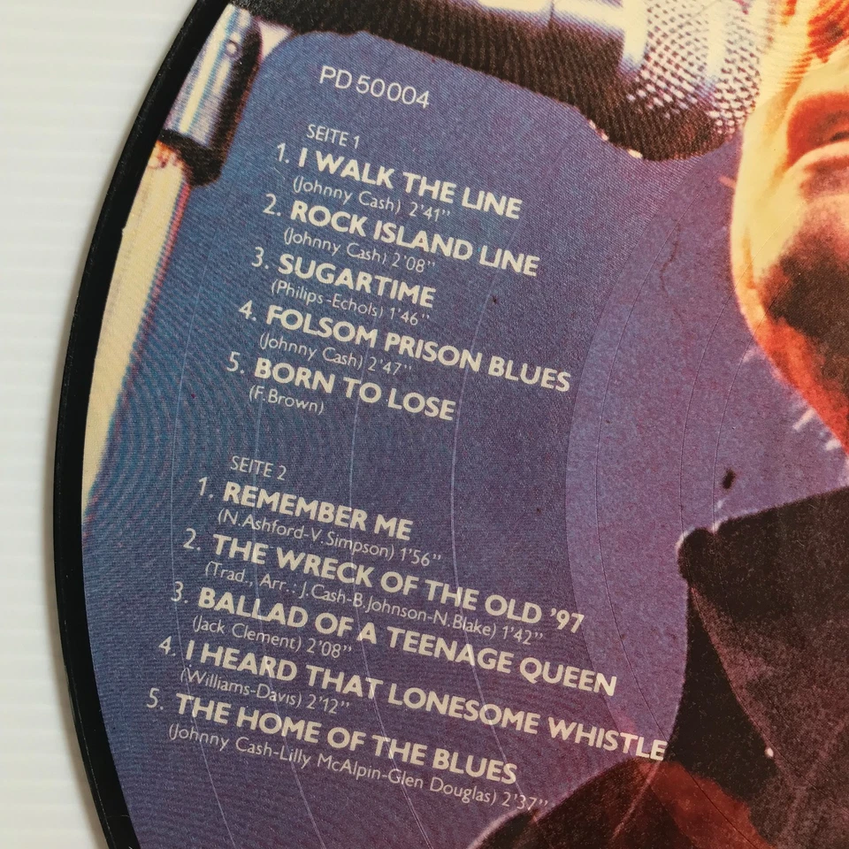 Johnny Cash – Great Songs Vinyl 12 Picture Disc - Image 3 of 3