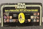 Vintage 1977 Star Wars Retail Toy Store Header Card,20 Action Figures Advertised