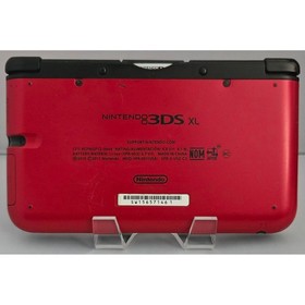 Nintendo 3DS XL Bundle - Red/Black - 32GB SD - Cleaned - Tested & Working