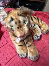 Vintage 1950-60s Steiff Mohair 9.5" Bengal Tiger Cub