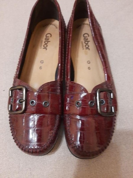 Women Gabor Heels Burgundy 39