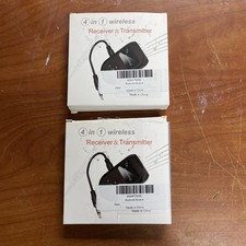 LOT OF 2 OpBOX 4 in 1 Wireless Receiver and Transmitter for TV PC MP3 Player -