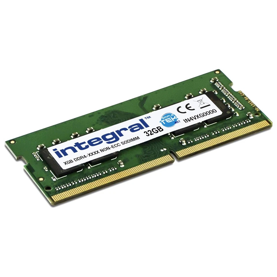 Integral DDR4 32GB 3200MHz PC4-25600 SODIMM Memory Module RAM - Image 2 of 4