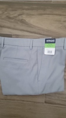 KENNETH COLE MEN'S REACTION TECH COLE SUPER FLEX WAIST BAND,GRAY SIZE 32×34 ,NEW
