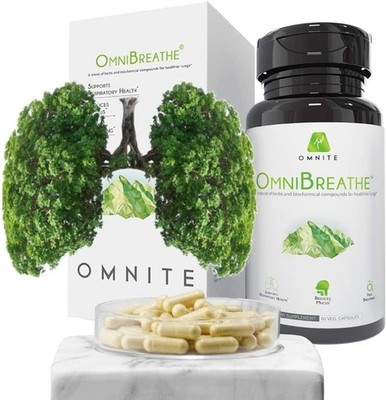 Omnibreathe Respiratory Wellness Lung (Better Breathe) -60 Cap EXP 07/2026