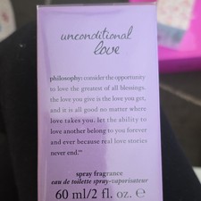 Philosophy Unconditional Love Eau de Toilette Spray 60 ml 2 fl oz Fragrance