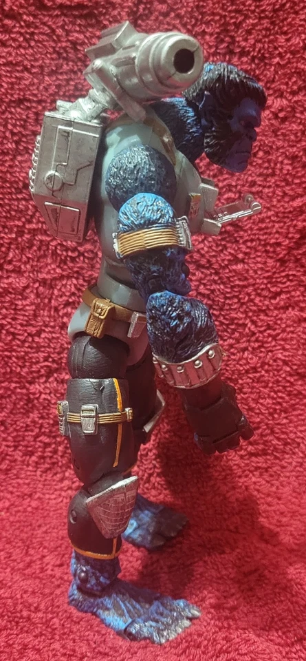 Toybiz Marvel Legends 7" Tech Gear Beast X-Men Classics 2006 De colección Foto 3 de 4