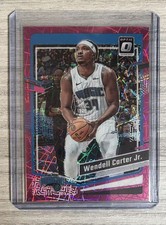 2023-24 Panini Donruss Optic Pink Lazer Prizm #89 Wendell Carter Jr. /79 Magic