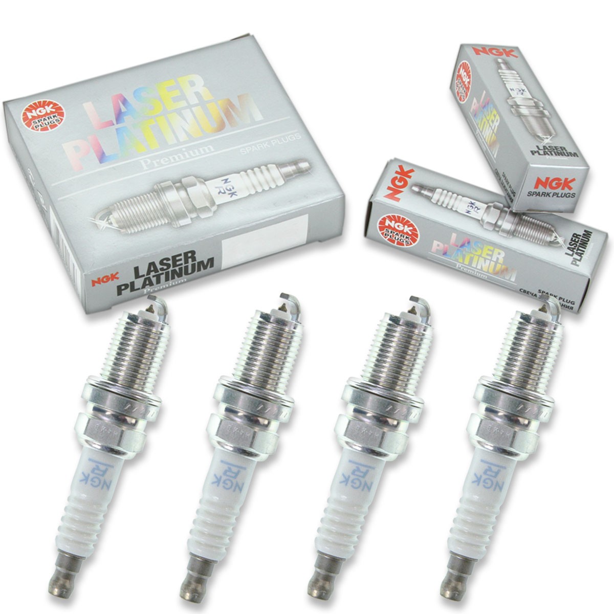 4pcs 2013 Ski-Doo Summit X E-TEC 800R 163 NGK Laser Platinum Spark Plugs ty