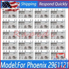 25PCS Phoenix No.2961121 Power Relay 6A 250V 24VDC 5Pin