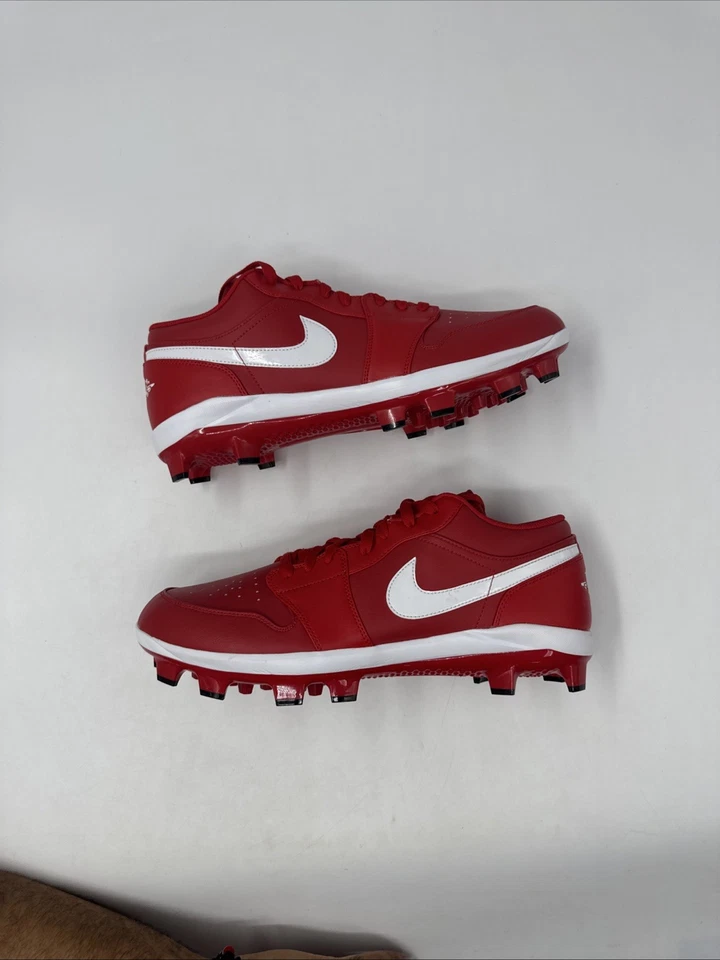 NIKE JORDAN 1 ретро MCS низкий университет красный бутсы CJ8524-601 мужской размер 14 - Изображение 4 из 4