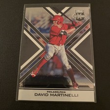 David Martinelli 2016 Panini Elite Extra Edition Rookie #120 /999 Phillies MLB