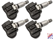 Complete Set of 4 Genuine OEM Hyundai TPMS Tire Pressure Sensors Kit 52933-2M000