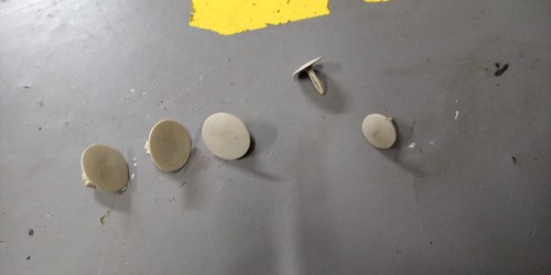 VW Golf 2 Clips Stöpsel Halter Dachhimmel weiß Schiebedach Himmel GTI GT