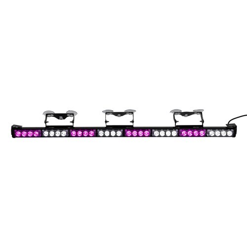 35" Led Strobe Light Bar For Universal Vehicles With Cigarette Lighter Adapter - Picture 6 of 13