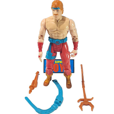 CHUCK NORRIS BATTLE GEAR figure A 100% COMPLETE 1986 Karate Kommandos commandos